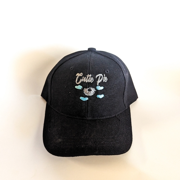 Cutie Pie 🥧 Hat Baseball Cap Adjustable Back Strap Gift Present 💕 For Anyone - Picture 2 of 6
